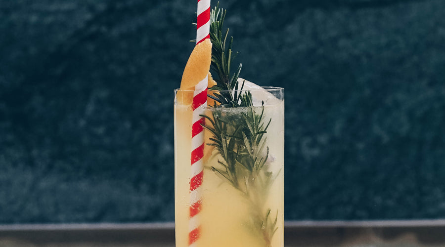 Gin Pear Collins