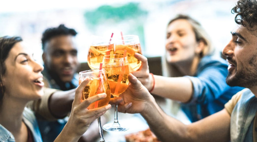 Zero-Proof Spritz Cocktails