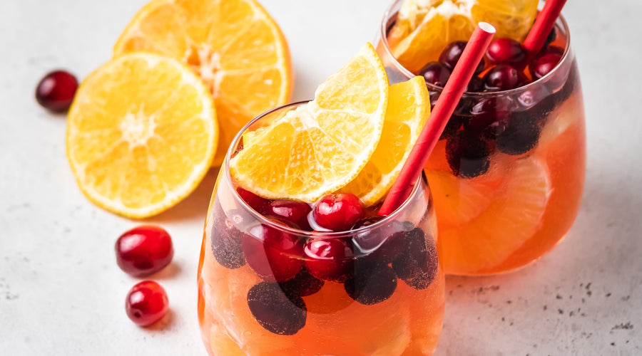 Cran-Apple Ginger Spritz