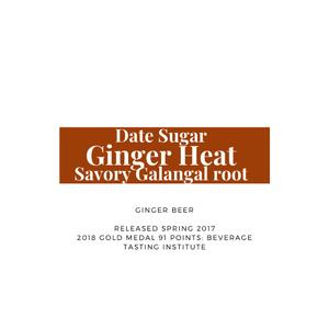 16 Pack Date Sugar Ginger Beer, 92 Points!