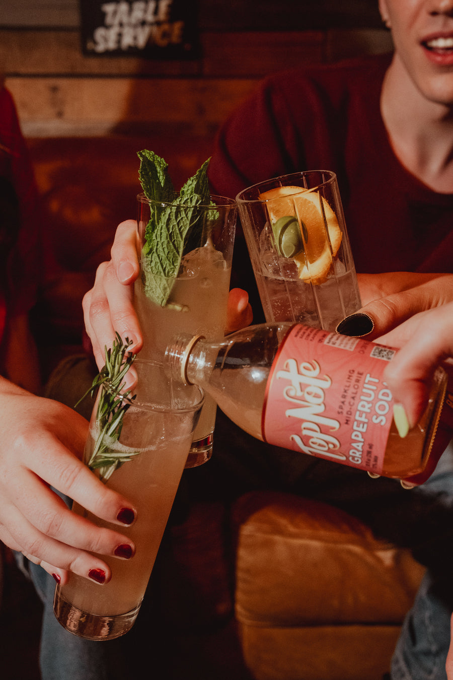 Sparkling Grapefruit Soda