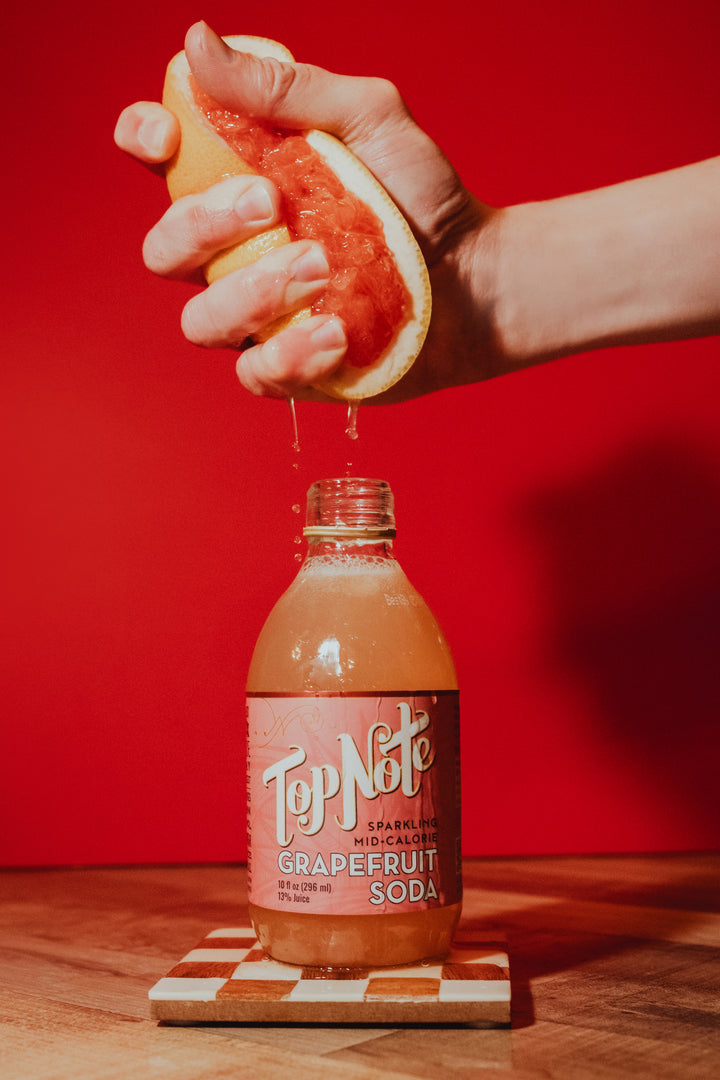 Sparkling Grapefruit Soda