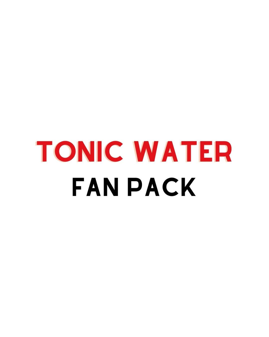 16 pack - Tonic Water Fan Pack
